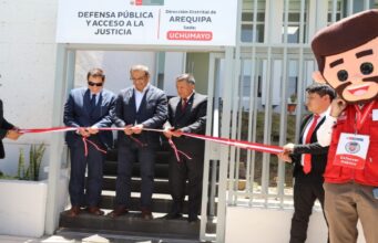 Arequipa: Ministerio de Justicia inaugura sede de la Defensa Pública en Uchumayo para atención gratuita a más de 18 mil ciudadanos