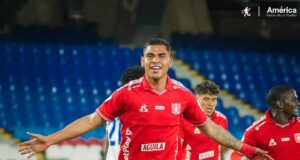 Luis Ramos anotó en goleada de América de Cali a Unión Magdalena 3-0 por la Liga BetPlay