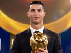 Cristiano Ronaldo fue premiado con el Globe Soccer Award y prometió llegar a los 1,000 goles”