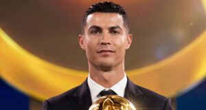 Cristiano Ronaldo fue premiado con el Globe Soccer Award y prometió llegar a los 1,000 goles”