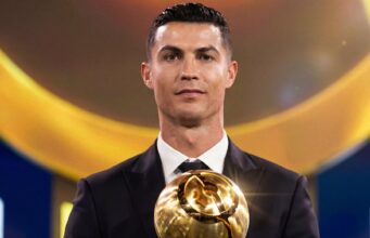 Cristiano Ronaldo fue premiado con el Globe Soccer Award y prometió llegar a los 1,000 goles”