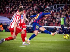 Barcelona le ganó al Atlético de Madrid 3-1 y sigue firme en la punta de la Liga de España