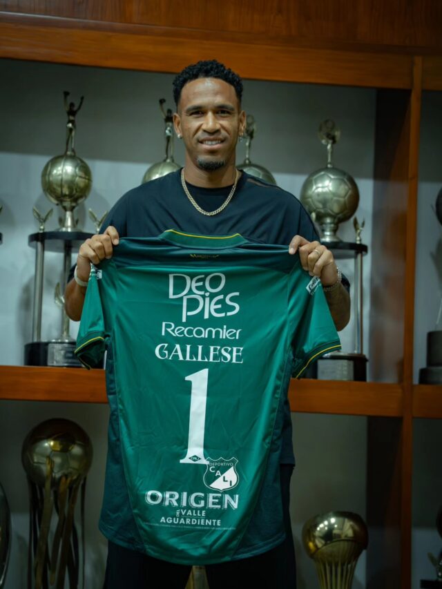 Arquero Pedro Gallese firmó hoy su contrato con Deportivo Cali de Colombia