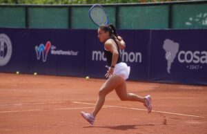 Lucciana Pérez se metió a semifinales del W15 Lima al vencer a Najah Dawson de Jamaica