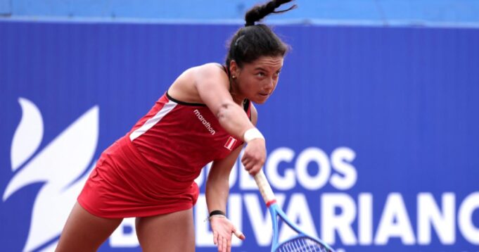 Lucciana Pérez arrasó con norteamericana Barrera y avanzó a cuartos de final del W15 Lima