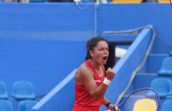 Lucciana Pérez y Juan Pablo Varillas lograron tres de oro en el tenis de los Bolivarianos