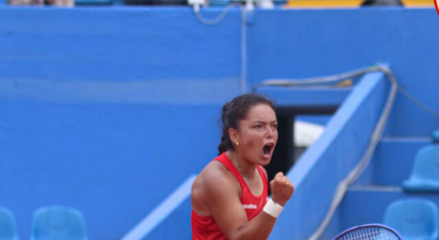 Lucciana Pérez y Juan Pablo Varillas lograron tres de oro en el tenis de los Bolivarianos