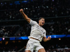 Real Madrid venció al Sevilla 2-0 y se acercó al líder Barcelona en la Liga de España