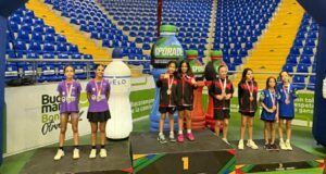 Hermanas Benítez son las campeonas sudamericanas de Bádminton en dobles en Bucaramanga
