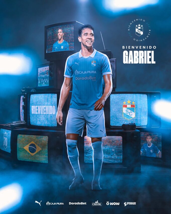 Brasileño Gabriel Santana es el nuevo refuerzo de Sporting Cristal para el 2026