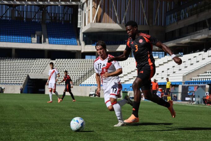 Selección de Perú Sub 16 debutó con empate ante Colombia 1-1 en Copa UC en Santiago