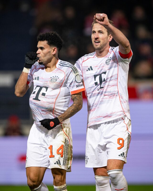Bayern Múnich goleó de visita al Heidenheim 4-0 y sigue firme en la punta de la Bundesliga Alemana