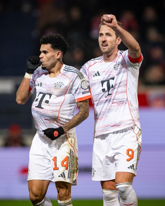 Bayern Múnich goleó de visita al Heidenheim 4-0 y sigue firme en la punta de la Bundesliga Alemana