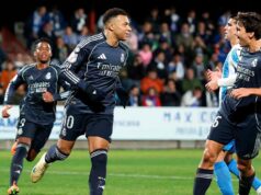 Real Madrid venció a Talavera 3-2 y clasificó a los octavos de final de la Copa del Rey