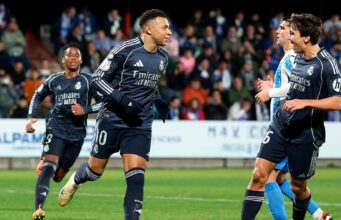 Real Madrid venció a Talavera 3-2 y clasificó a los octavos de final de la Copa del Rey