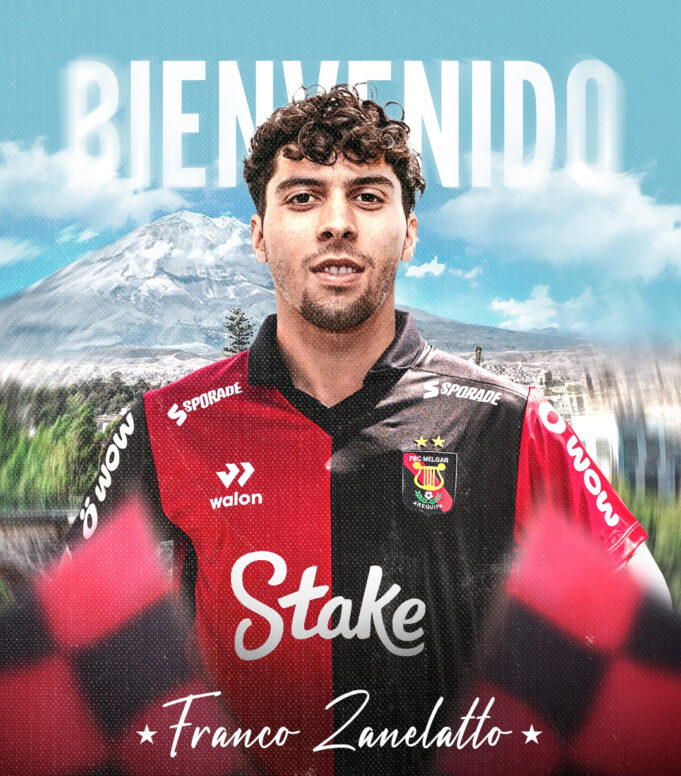 Franco Zanelatto es el nuevo refuerzo de Melgar de Arequipa para la temporada 2026