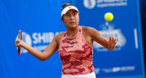 Romina Ccuno debutó con victoria en el Tenis de los XX Juegos Bolivarianos Ayacucho-Lima 2025