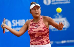 Romina Ccuno debutó con victoria en el Tenis de los XX Juegos Bolivarianos Ayacucho-Lima 2025