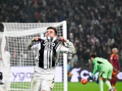 Juventus venció a la Roma 2-1 de local y se acercó a los líderes del Calcio Italiano