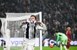 Juventus venció a la Roma 2-1 de local y se acercó a los líderes del Calcio Italiano