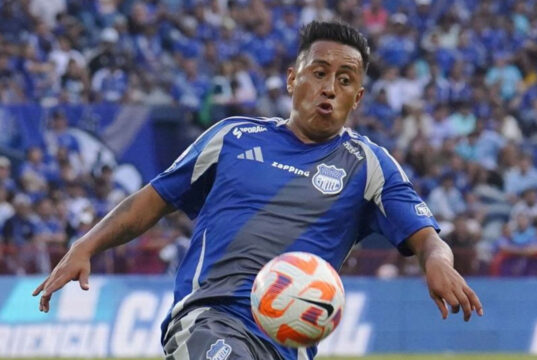 Christian Cueva jugará por Juan Pablo II el año 2026 y no seguirá en el Emelec de Ecuador