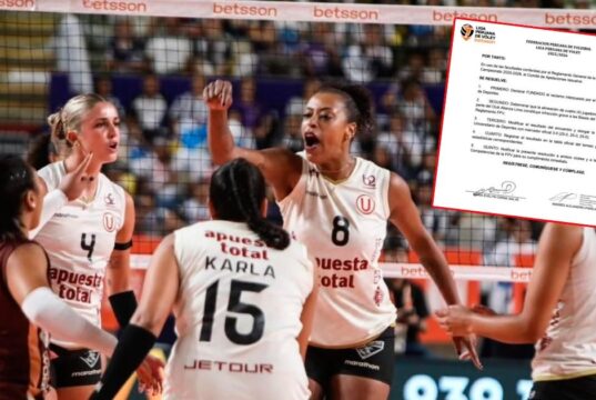 FPV declaró fundado reclamo de Universitario y ganó clásico a Alianza Lima en Liga Peruana de Vóley