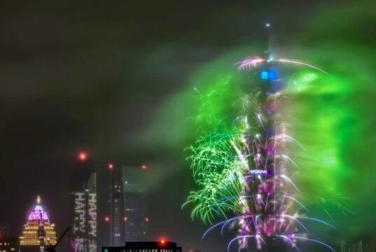 Taiwán da la bienvenida al Año Nuevo