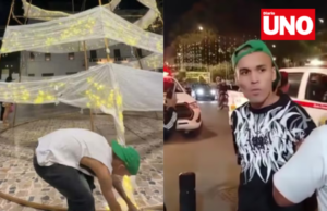 Detienen a tiktoker que protestó contra árbol navideño en Chiclayo: familia denuncia injusticia