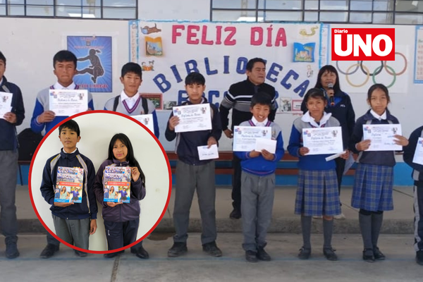 Presentan la quinta edición de la revista estudiantil “José Carlos Mariátegui” en la I. E. N.° 20544