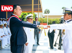 Jerí ratifica fondos para Marina de Guerra en ceremonia de graduación de alféreces