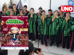 Gore presenta sinfonía navideña en el polideportivo de Callao