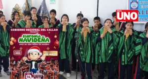 Gore presenta sinfonía navideña en el polideportivo de Callao