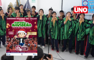 Gore presenta sinfonía navideña en el polideportivo de Callao