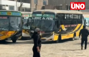 Extorsionadores paralizan empresa de buses Etcapsa: exigen S/ 20 mil bajo amenaza de atentados