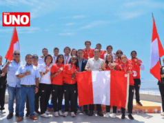 Jerí condecora a surfistas peruanos y respalda labor de bomberos voluntarios