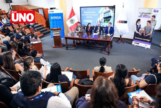 Minsa lanza Observatorio Nacional para vigilar la salud mental en el país