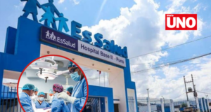 Cirujanos de EsSalud extirpan tumor ovárico de 4.5 kilos a paciente que lo detectó hace tres años