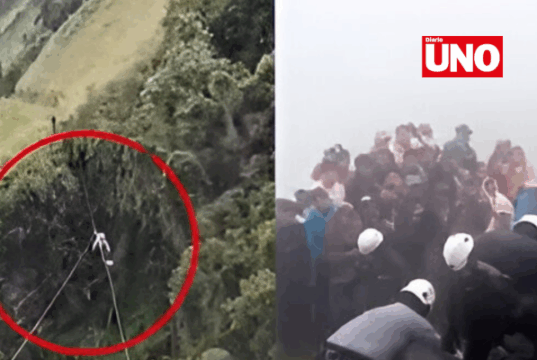 Electricista muere tras caer 400 metros por falla en arnés durante obra de electrificación rural