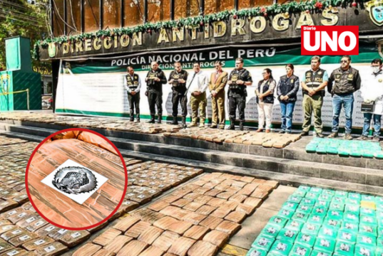 Vicente Tiburcio presenta decomiso de más de 1500 kilos de droga en operativo en Chilca