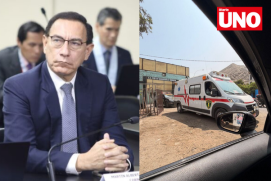 Vizcarra sufre crisis hipertensiva y es trasladado de emergencia a hospital