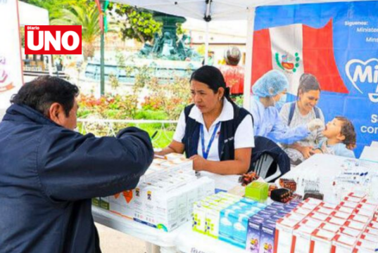 Minsa Móvil atiende a casi 3,000 personas en Tacna durante visita presidencial