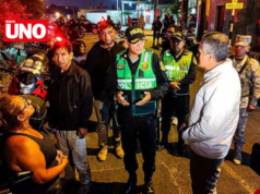 Gobierno despliega más de 500 efectivos en operativos nocturnos contra la inseguridad