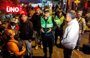 Gobierno despliega más de 500 efectivos en operativos nocturnos contra la inseguridad