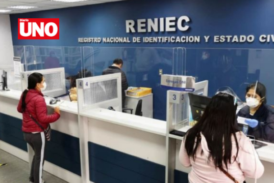 Más de 50 oficinas de Reniec trabajarán el 8 y 9 de diciembre para trámites de DNI