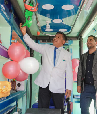 Moderna ambulancia salvará vidas en Moyopampa