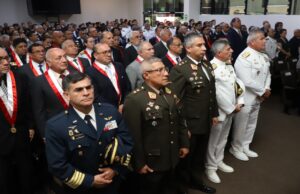 Contralmirante CJ(r) Darío Vásquez Rojas juramenta como presidente del Fuero Militar Policial para el periodo 2025-2027