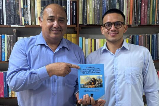 Presentan libro “Chancay: La Revancha Naval Peruana en la Guerra por el Salitre (1880)