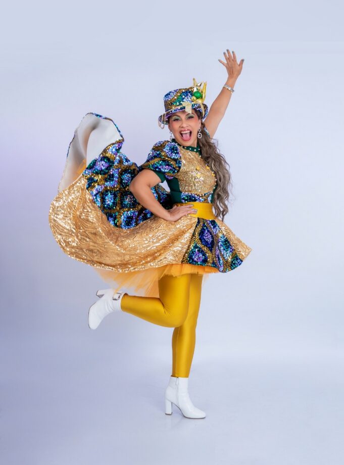 Geraldine lleva mensaje de paz con tema “Preciosa Navidad”