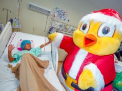 Roky’s comparte alegría a menores pacientes del Hospital del Niño