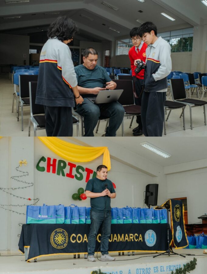 Donan laptops a estudiantes de Alto Rendimiento en Cajamarca